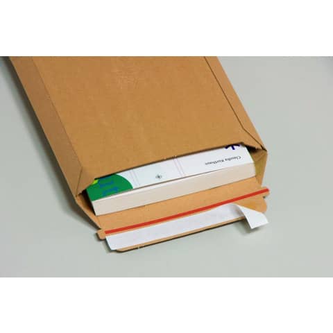 Buste a sacco in cartoncino teso avana Cart Pack Bong formato A5, DVD conf. 200 pz - 543101